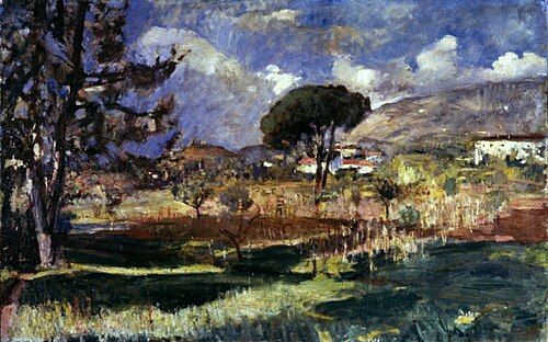 Paysage, 1920, Emilio Gola