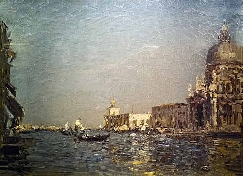 Le Grand Canal avec la Chiesa della Salute, , Emma Ciardi