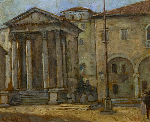 Columns, 1924, Enrico Fonda
