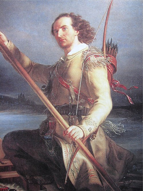 Porträt des Giacomo Costantino Beltrami, 1842, Enrico Scuri