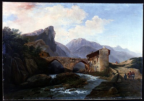 Veduta della Brianza, 1860, Ercole Calvi