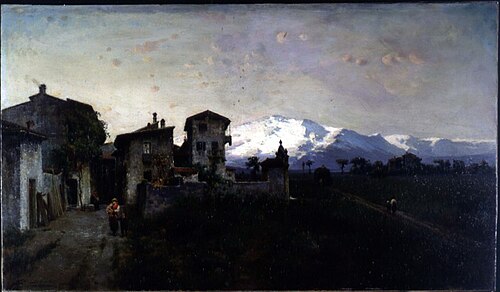 Brughiera lombarda, 1887, Ercole Calvi