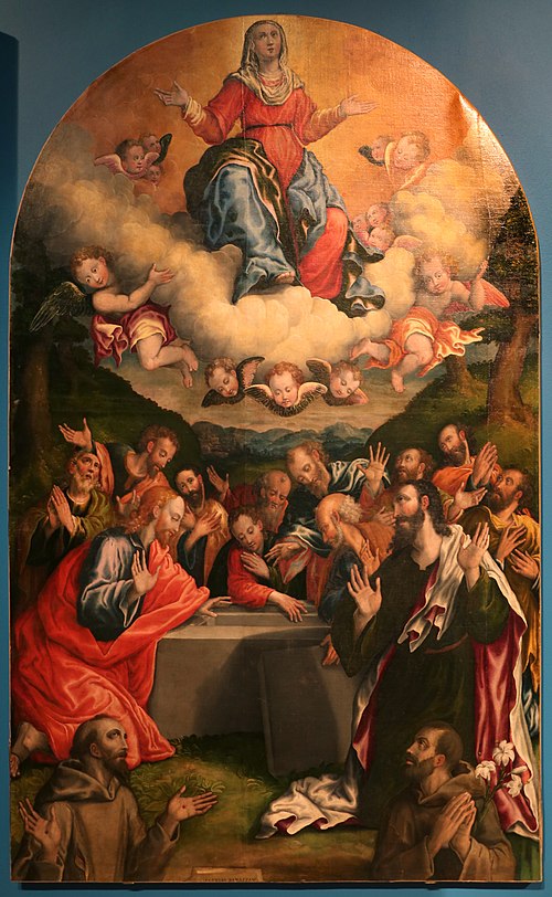 Assunzione di Maria, 1588, Ercole Ramazzani