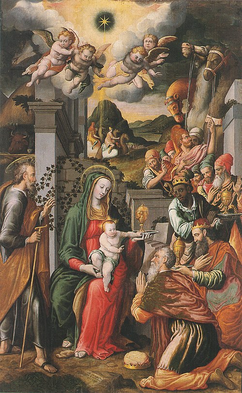 Adoration of the Magi, 1577, Ercole Ramazzani