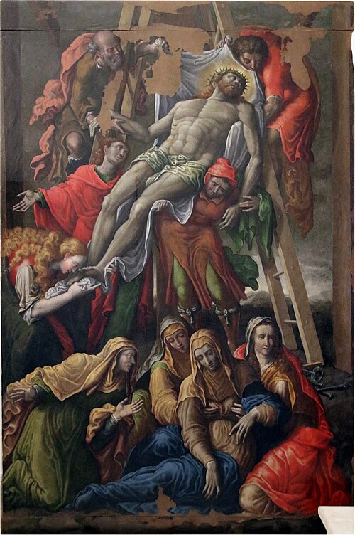 Descent from the Cross, 1575, Ercole Ramazzani