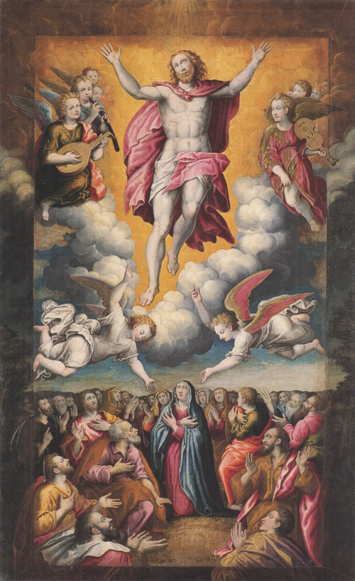 Ascensione di Cristo, 1594, Ercole Ramazzani