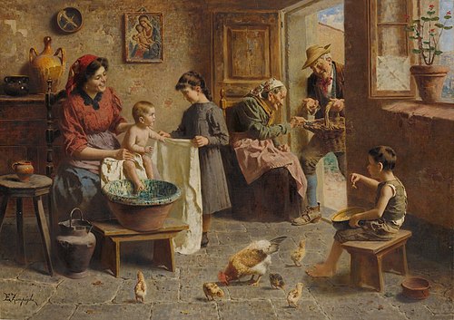 A Happy Family, , Eugenio Zampighi