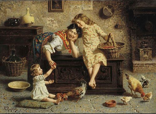 A Treat for Baby, , Eugenio Zampighi
