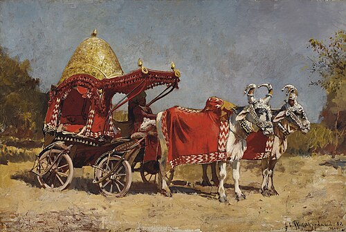 Native Gharry, or Cart, , Edwin Lord Weeks