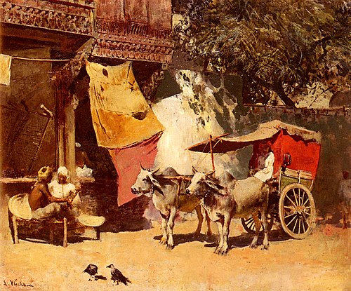 An Indian Gharry, , Edwin Lord Weeks