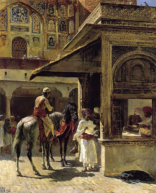 Hindu Merchants, 1885, Edwin Lord Weeks