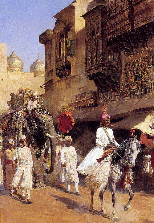 Indian Prince and Parade Ceremony, , Edwin Lord Weeks