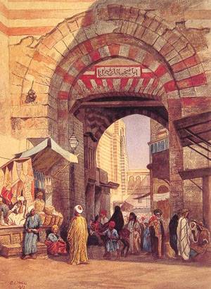 The Moorish Bazaar, , Edwin Lord Weeks