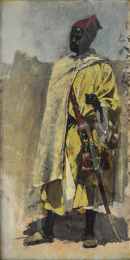Moorish Guard, 1878, Edwin Lord Weeks