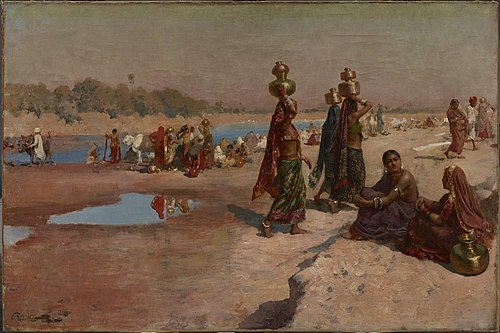 Water Carriers of the Ganges, 1885, Edwin Lord Weeks