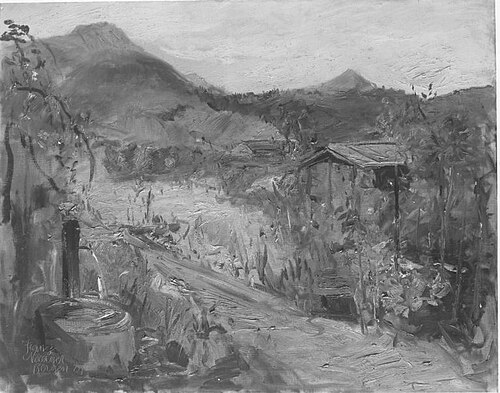 Bavarian Landscape, 1924, Franz Naager