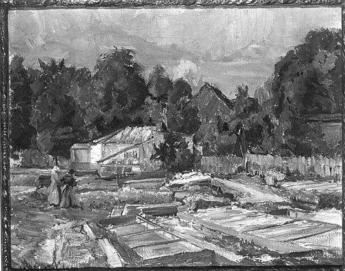 Die Gärtnerei, 1920, Carl Hans Schrader-Velgen
