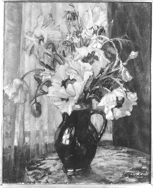 Blumenvase, 1927, Carl Hans Schrader-Velgen