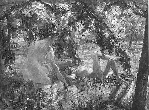 Weibliche Akte, 1916, Carl Hans Schrader-Velgen