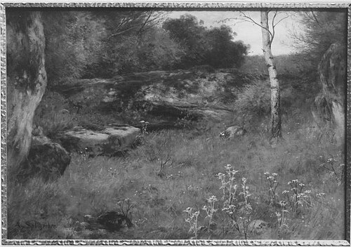 Juralandschaft, 1900, August Splitgerber