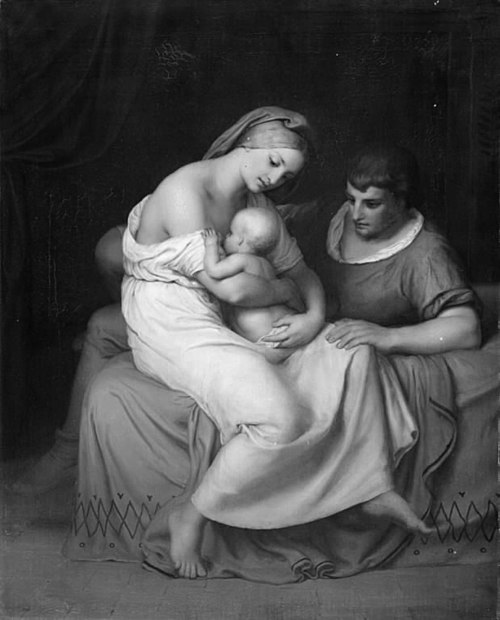 A Domestic Scene, 1848, Lorenz Frølich