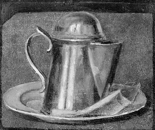 A Barber's Pewter Jug, 1845, Lorenz Frølich