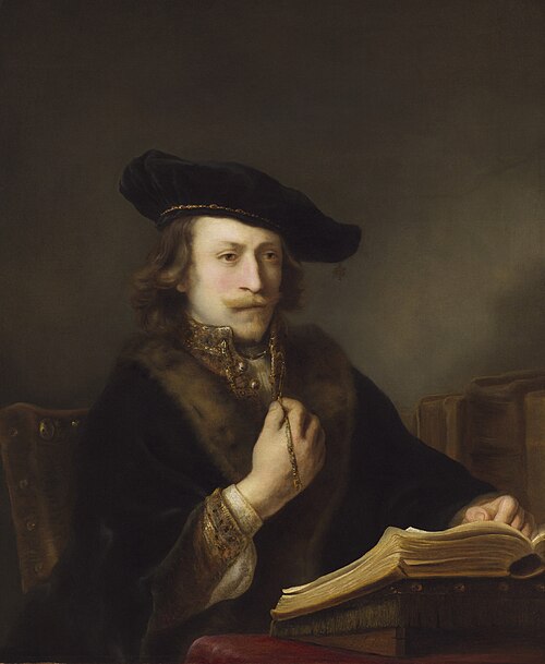 Man with a Book, 1644, Ferdinand Bol