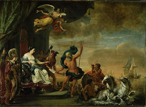 An allegory of the admiralty, 1661, Ferdinand Bol