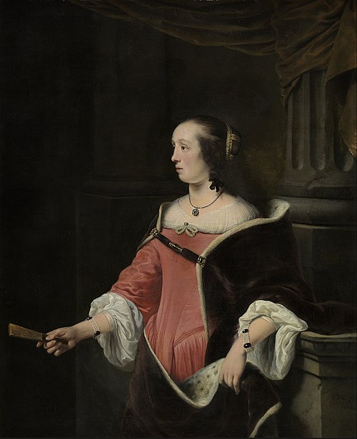 Portrait de femme., 1652, Ferdinand Bol