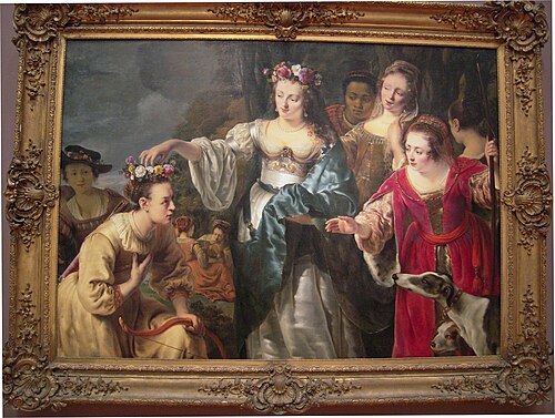 The Crowning of Mirtillo, 1650, Ferdinand Bol