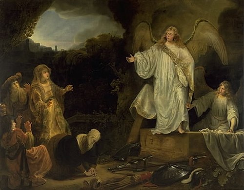 The holy Women at the Sepulchre, 1644, Ferdinand Bol