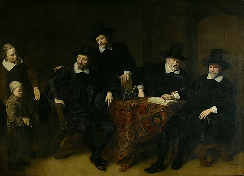 The Regents of the Leper's house in Amsterdam in 1649, 1649, Ferdinand Bol