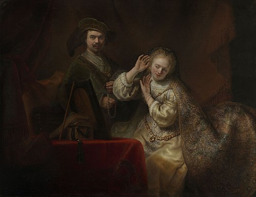 Rembrandt and his Wife Saskia, 1638, Ferdinand Bol