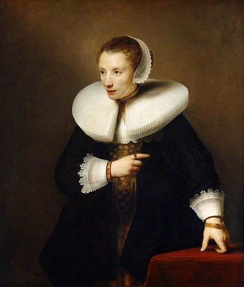 Portrait d'une femme inconnue, 1644, Ferdinand Bol