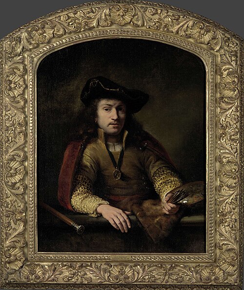 Portret van Ferdinand Bol, 1653, Ferdinand Bol