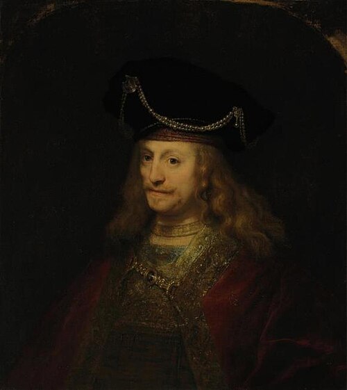 Portrait of a Man in a High Beret, 1631, Ferdinand Bol