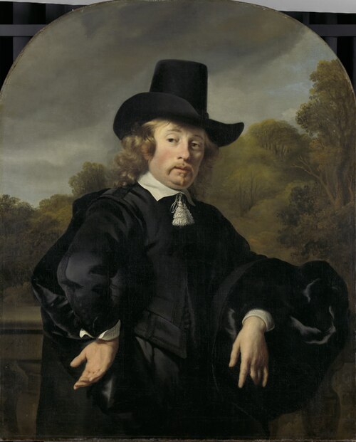 Roelof Meulenaer (1618/19-91), koopmansbode of postmeester op Antwerpen te Amsterdam, 1650, Ferdinand Bol