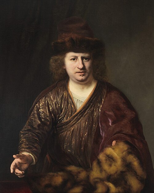 Man with a Fur-Trimmed Hat, 1647, Ferdinand Bol