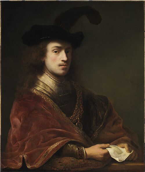 Autoportrait, 1648, Ferdinand Bol