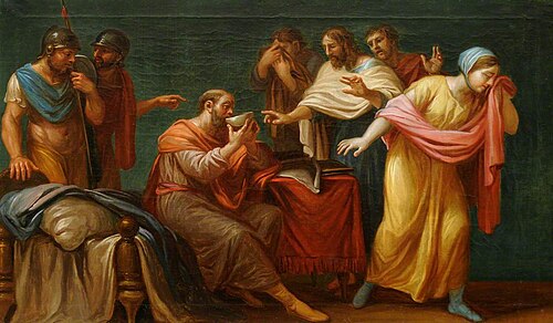 Socrates Drinking the Hemlock, 1767, Antonio Zucchi