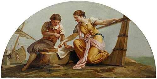 Navigation, 1769, Antonio Zucchi