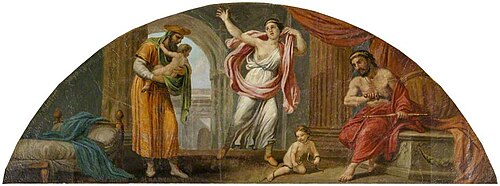 The Infant Hercules, 1769, Antonio Zucchi