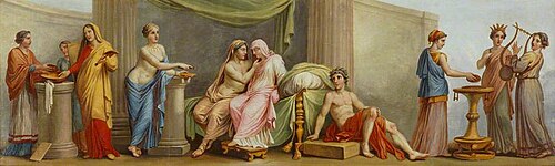 The Aldobrandini Marriage, 1769, Antonio Zucchi