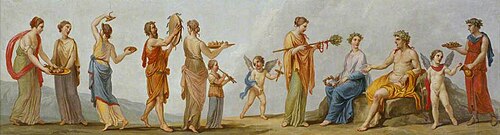 A Bacchanal, 1769, Antonio Zucchi
