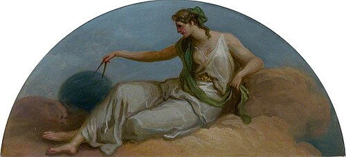 Female Figure with Compasses and Orb, , Antonio Zucchi