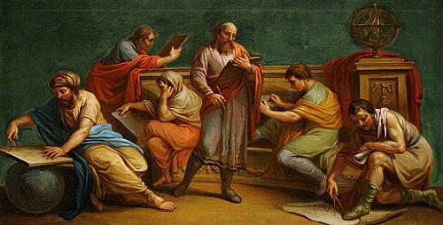 A Greek Philosopher and Disciples, 1767, Antonio Zucchi