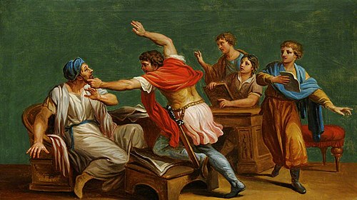 An Unknown Classical Subject: a Fight, 1767, Antonio Zucchi