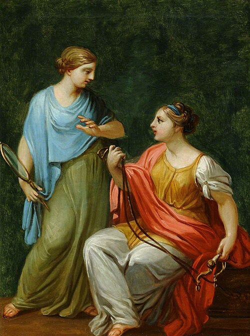 Wisdom (Prudence) and Temperance, 1767, Antonio Zucchi