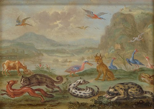 Berg Carmel, 1689, Ferdinand van Kessel the Elder