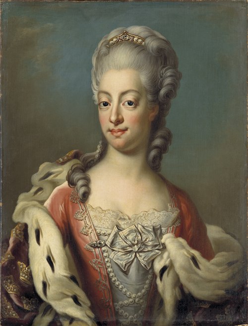 Sofia Magdalena, 1746-1813, Prinsessa av Danmark, drottning av Sverige, 1788, Jacob Bjork